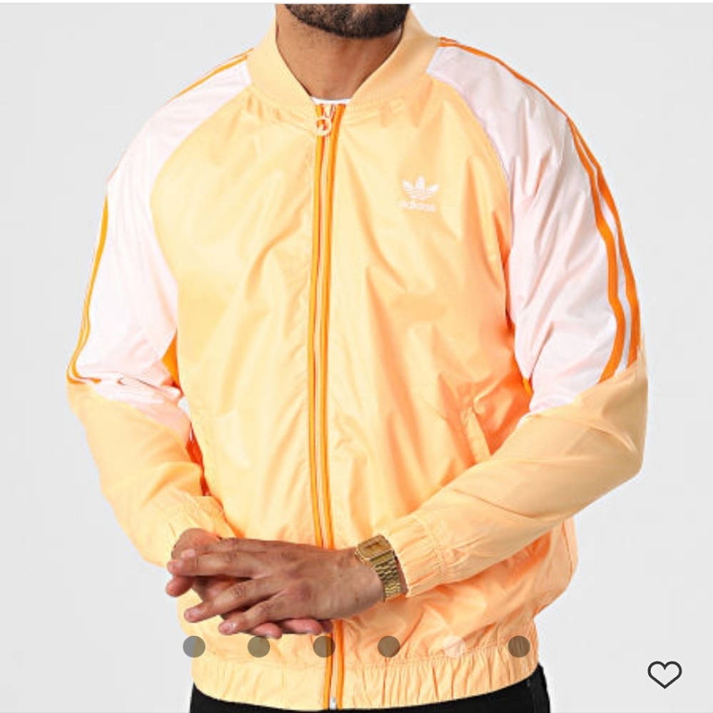NWT Men's size S Adidas windbreaker/track jacket - Picture 1 of 9